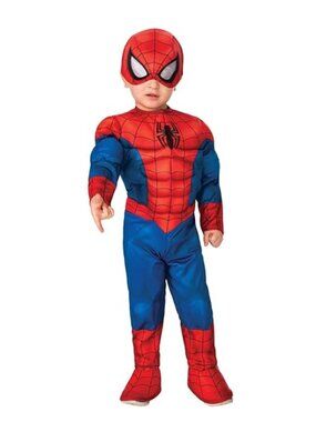 Spider Man Marvel Super Hero Costume - Size: 3-4 Years